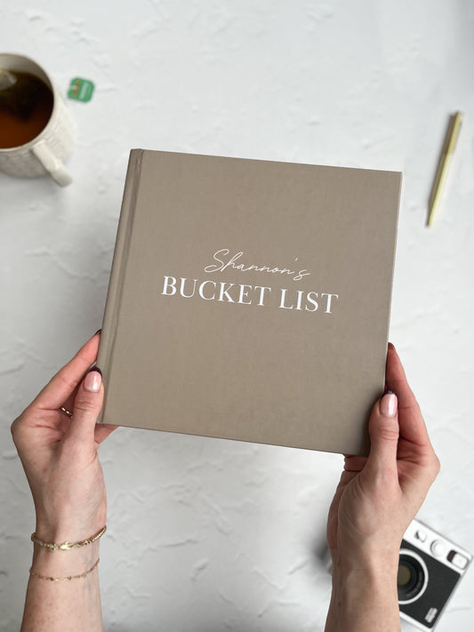 Bucket List book