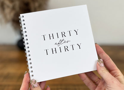 Thirty things to do after Thirty Bucket List Book
