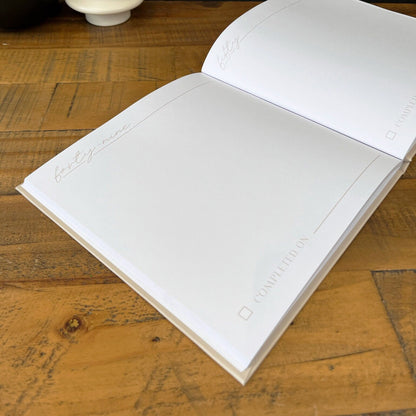 Personalised Travel List Hardback Book