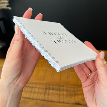 Thirty things to do after Thirty Bucket List Book