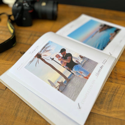 Personalised Travel List Hardback Book